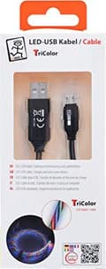 Miniatyrbild 3 av 6: 2GO 797145 USB-kabel 1 m USB B Micro-USB B Flerfärgad (797145)