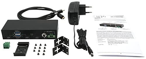 EXSYS GmbH 4-portars metall USB 3.2 Gen 2 med 2x C och 2x A-kontakt (Tiveco) (EX-11295HMS)