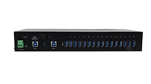 EXSYS EX-1526HMVS Interface Hub USB 3.2 Gen 1 (3.1 Gen 1) Typ-B 5000 Mbit/s Svart (EX-1526HMVS)