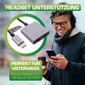 Miniatyrbild 6 av 6: USB-C ljudadapterkabel till 3,5 mm-jack + PD 30W (33054F)
