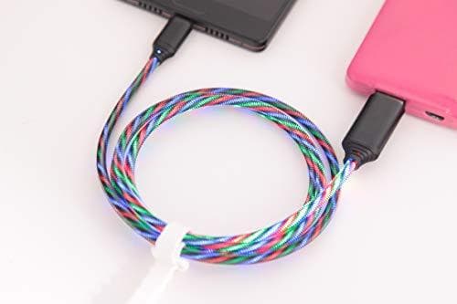 2GO 797146 USB-kabel 1 m USB B USB C Flerfarvet (797146)