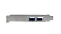 Miniatyrbillede 2 af 5: EXSYS GmbH USB 3.2 Gen 1 PCIe-kort med 2 porte, 3A (Renesas) (EX-11192)
