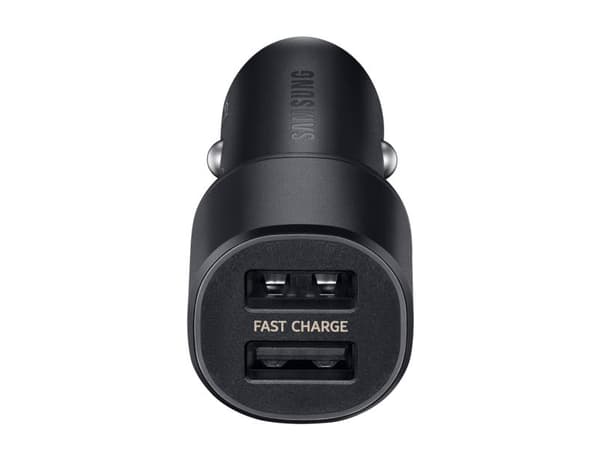 Samsung EP-L1100 Dual USB Biloplader / Hurtigoplader 15W - Sort