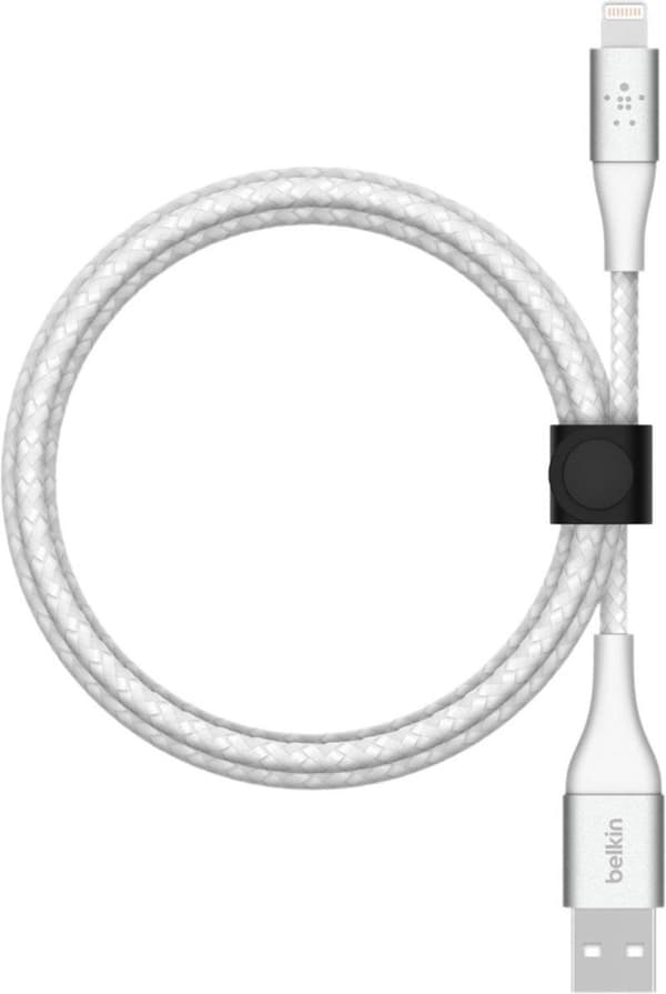Belkin CAA002BT2MWH lightningkabel 2 m Vit