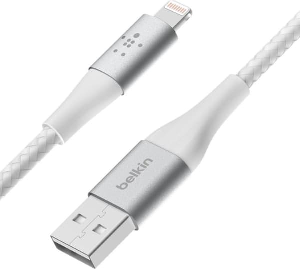 Belkin CAA002BT2MWH lightningkabel 2 m Vit