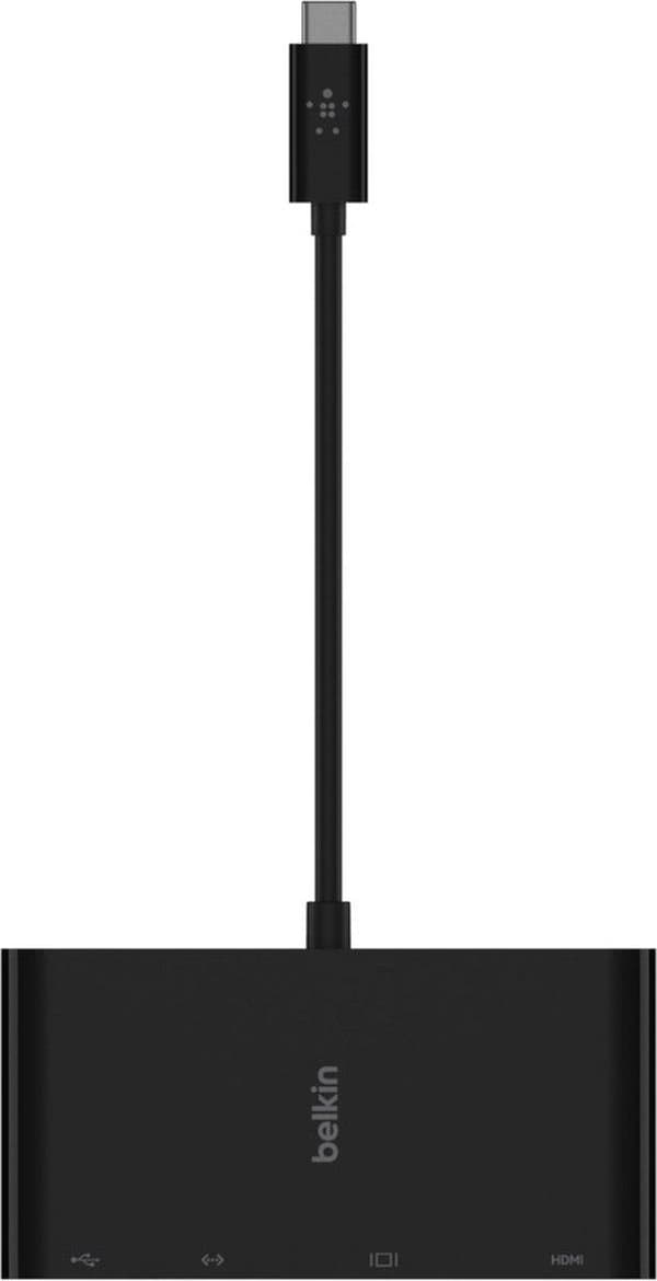 Belkin AVC005BTBK liitäntäkeskitin USB 3.2 Gen 1 (3.1 Gen 1) Type-C Musta