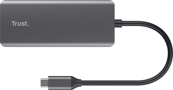 Trust Dalyx - telakointiasema - kannettavalle tietokoneelle - USB-C - HDMI - GigE
