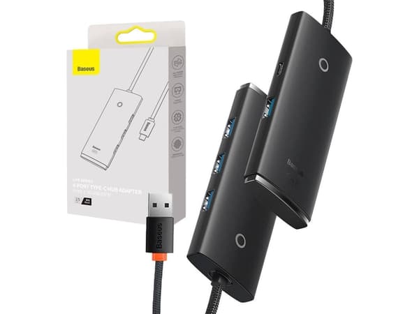 USB 4-Port USB-C HUB 25CM (25CM)