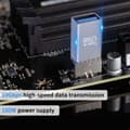 Pikkukuva 3 / 5: NÖRDIC Type E uros-USB-A naaras etupaneelisovitin 10Gbps USB3.1 Type E emolevyn sovitin