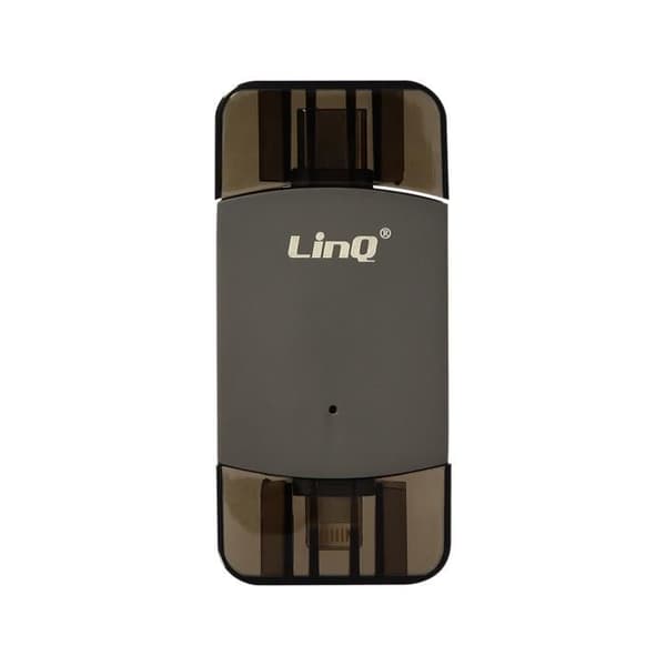 LinQ 2in1 USB-C och Lightning till USB 3.0 och USB 2.0 hona OTG-adapter