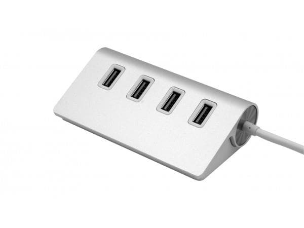 EXSYS EX-1134-2, USB 3.2 Gen 1 (3.1 Gen 1) Type-A, USB 3.2 Gen 1 (3.1 Gen 1) Type-A, USB 3.2 Gen 1 (3.1 Gen 1) Type-C, 5000 Mbit/s, Silver, Metall, R