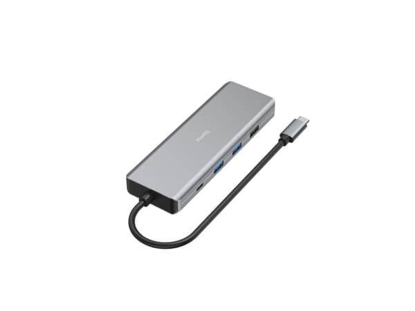 Hama USB-C-Hub, Multiport, 9 Ports, 4x USB-A, 2x USB-C, 2x HDMI™, LAN/Ethernet (00200142)