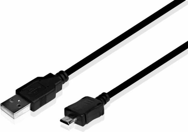 SBS USB-A till Micro USB Kabel 1 Meter - Svart