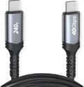Miniatyrbillede 3 af 4: VALUE USB4 Gen3x2-kabel, CC, M/M, 40Gbit/s, 240W, sort, 0,5 m