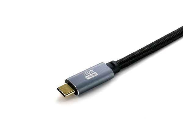 Utrusta USB-kabel 3,2 C -> C St/St 2,00m 5A svart (128357)