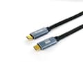 Miniatyrbild 2 av 5: Utrusta USB-kabel 3,2 C -> C St/St 2,00m 5A svart (128357)