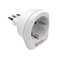 Miniatyrbillede 2 af 3: Hama rejseadapter type L, 3-benet, til Italien (00223481)