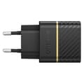 Miniatyrbillede 3 af 8: OtterBox vægoplader - Strømforsyning - 20 watt (24 pin USB-C) - Sort - Europa (ikke til Storbritannien, Irland, Malta, Cypern)