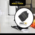Miniatyrbillede 7 af 8: OtterBox vægoplader - Strømforsyning - 20 watt (24 pin USB-C) - Sort - Europa (ikke til Storbritannien, Irland, Malta, Cypern)