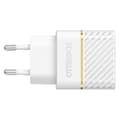 Miniatyrbillede 3 af 7: OtterBox vægoplader - strømforsyning - 20 watt (24 pin USB-C) - hvid - Europa (ikke for Storbritannien, Irland, Malta, Cypern)
