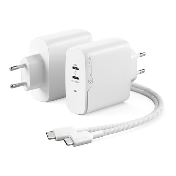 ALOGIC WCG2X63-EU oplader til mobile enheder White Indoor (WCG2X63-EU)