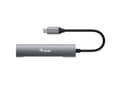 Miniatyrbild 2 av 8: Utrusta USB-hubb 4-portar 3.2/C->4x3.0 utan strömförsörjning grå (128963)