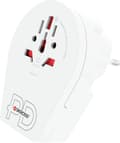 Miniatyrbild 5 av 5: Skross World to Europe Reseadapter - Med USB-C PD Laddningsport - Vit