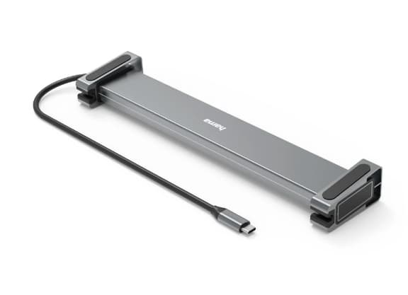 Hama Connect2Office Basic Wired USB 3.2 Gen 1 (3.1 Gen 1) Type-C Antracit - Grå (00200145)