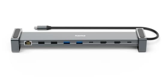 Hama Connect2Office Basic Wired USB 3.2 Gen 1 (3.1 Gen 1) Type-C Antracit - Grå (00200145)