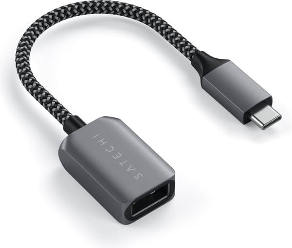 Adapter USB-C Han til USB 3.0 Hun Quick Transfer Satechi Sølv