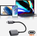 Miniatyrbillede 10 af 11: Adapter USB-C Han til USB 3.0 Hun Quick Transfer Satechi Sølv