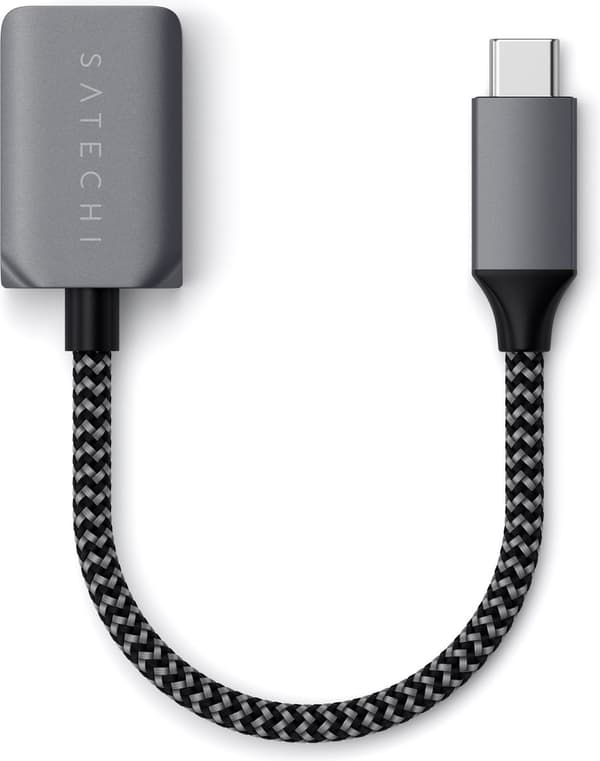 Adapter USB-C Han til USB 3.0 Hun Quick Transfer Satechi Sølv