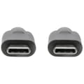 Miniatyrbild 3 av 4: Tripp Lite USB Typ C till USB C-kabel USB 3.1 5A Nominell 100W 5 Gbps Thunderbolt 3-kompatibel M/M 1,8 m - USB-kabel - 24-stifts USB-C (M) till 24-sti