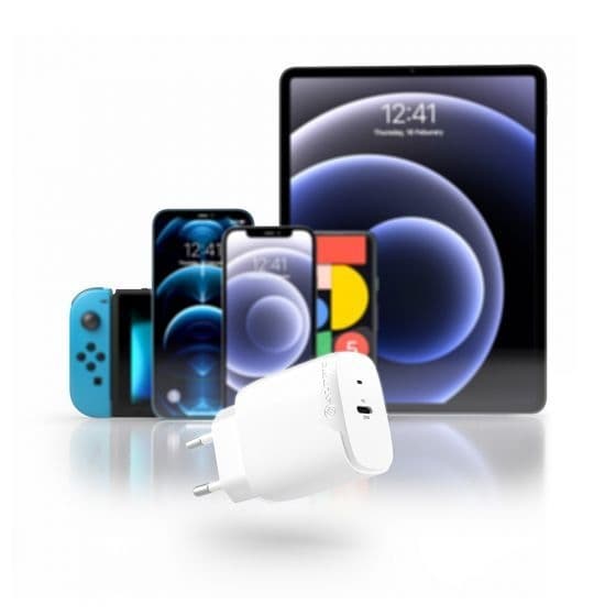 ALOGIC WC1X20-EU laturi mobiililaitteille White Indoor (WC1X20-EU)