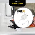 Miniatyrbild 6 av 7: OtterBox väggladdare - Strömförsörjning - 20 Watt - 3 A - PD 3.0 (24 pins USB-C) - Cloud Dust White - för Apple iPad/iPhone/iPod (Lightning)