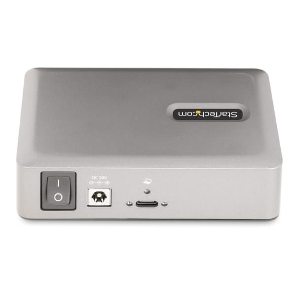 StarTech.com 10G5A2CS-USB-C-HUB gränssnittshubb USB 3.2 Gen 2 (3.1 Gen 2) Typ-C 10000 Mbit/s silver (10G5A2CS-USB-C-HUB)