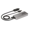Miniatyrbild 2 av 7: StarTech.com 3-portars MST Hub, DisplayPort till trippel HDMI-skärmar, 4K 60Hz, DP 1.4 Multi-Monitor Video Adapter med inbyggd 12" kabel, USB-driven,