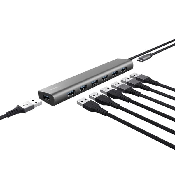 TRUST HALYX 7-PORTAR USB HUB (24967)
