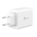 Miniatyrbillede 3 af 7: J5CREATE 65W GAN USB-C 3-PORTS OPLADER EU (JUP3365-EN)