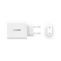 Miniatyrbillede 5 af 7: J5CREATE 65W GAN USB-C 3-PORTS OPLADER EU (JUP3365-EN)