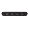 Miniatyrbillede 1 af 2: 4-Port Hub USB-desktop Aluminium/Sort