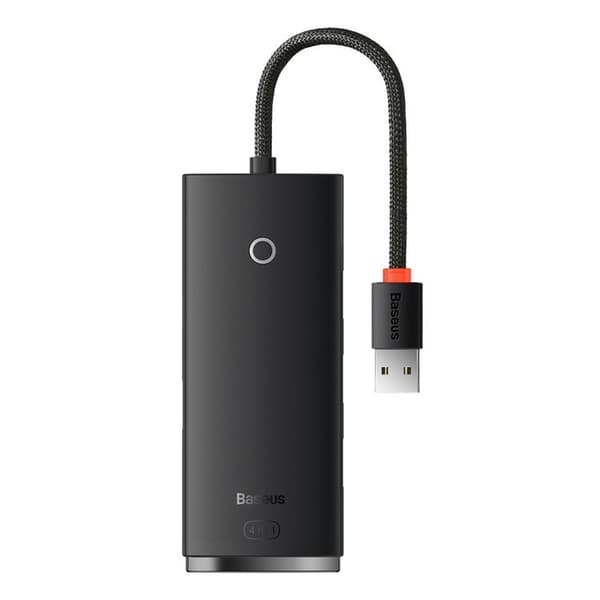 Baseus HUB USB-A 4-Port USB-A 0.25m Kabel - Svart
