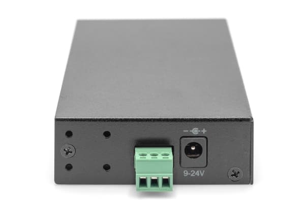 DIGITUS - Hubb - industrilinje - 7 x SuperSpeed USB 3.0 - skrivbordsmodell, DIN-skenmonterbar, väggmonterbar - DC
