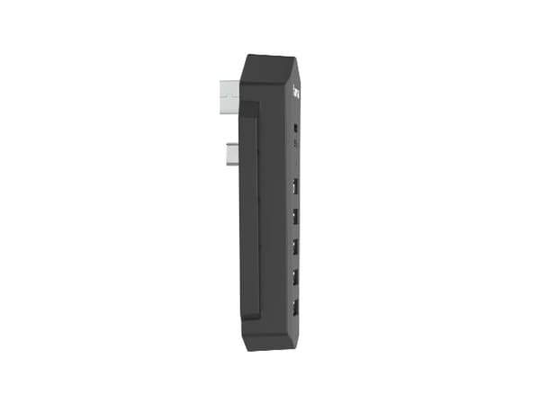 Hama 6in1 USB Hub Playstation 5:lle, 6 porttia (1x USB-C, 5x USB-A), musta (00054406)