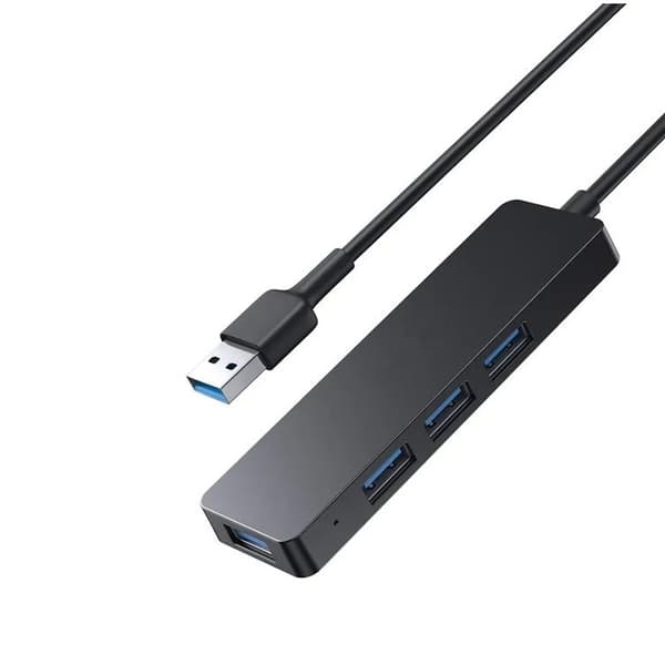 SiGN Hub 4xUSB-A - Svart
