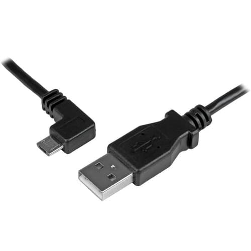 2M A TO LEFT ANGLE MICRO USB