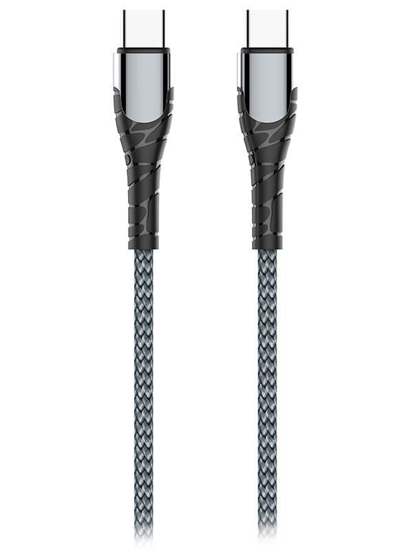 ColorWay Cable Type-C - Type-C (PD Fast Charging 65W) 3.0А, 1m | CW-CBPDCC040-GR