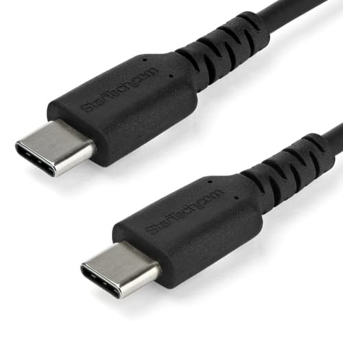 1M USB C CABLE BLACK HIGH