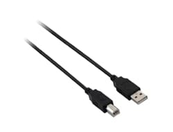 USB2.0 A TO B CABLE 1.8M BLACK/DATA CABLE 480MBPS PERIPHERALS