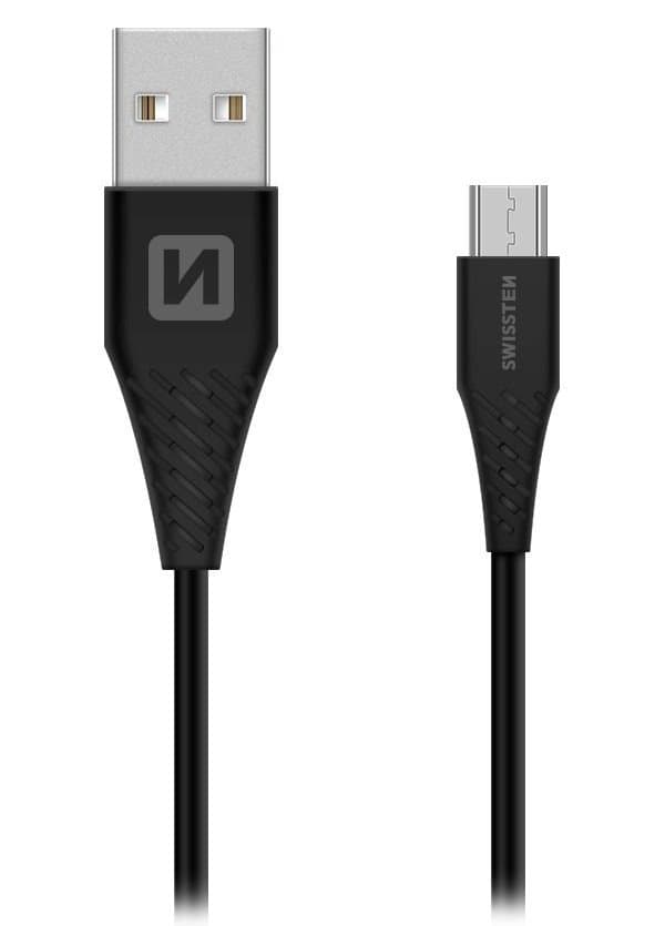 Swissten Datový Kabel Usb / Micro Usb 1,5 M Černý (9Mm)